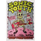 Sonic Youth 2003 Concert Poster by Michael Michael Motorcycle (SOLD OUT)
