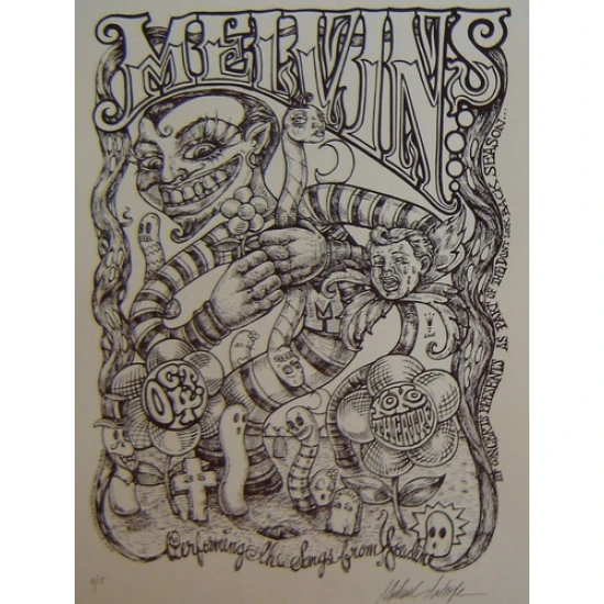 Melvins Concert Poster (Key Line) (SOLD OUT)