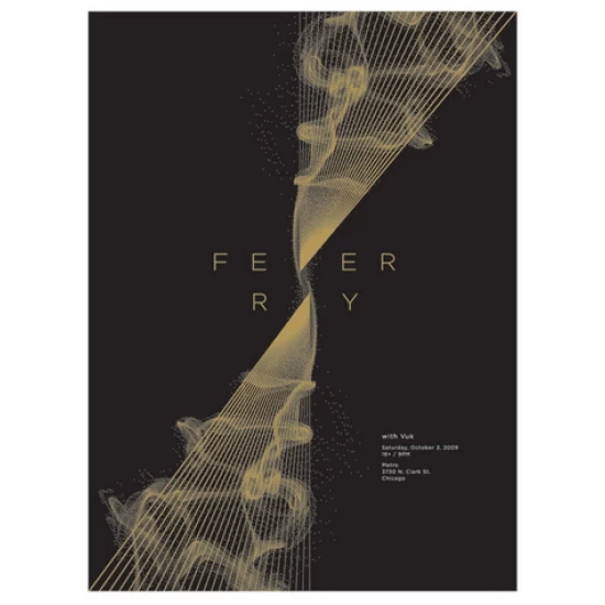 Fever Ray concert poster by Jason Munn (SOLD OUT)