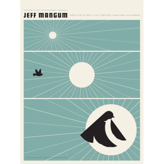Jeff Mangum concert poster by Jason munn (SOLD OUT)