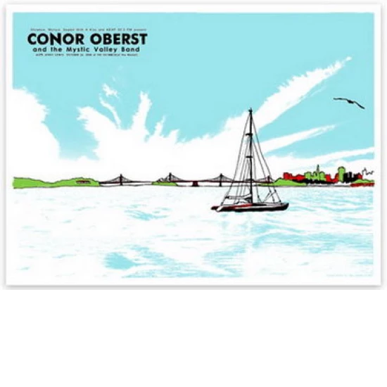 Conor Oberst Concert Poster by Nate Duval (SOLD OUT)