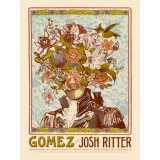 Gomez and Josh Ritter Concert Poster by Nate Duval (SOLD OUT)