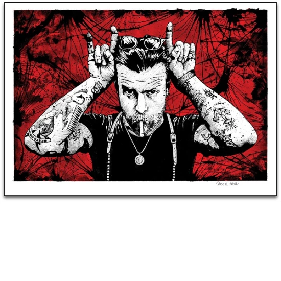 Eagles of Death Metal poster by Pascal D'Bras (SOLD OUT)