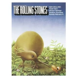 The Rolling Stones New Zealand Concert Poster by Ian McCausland