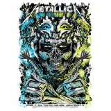 Metallica 2009 Concert poster by Rhys Cooper