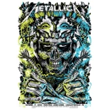 Metallica 2009 silkscreen concert poster by Rhys Cooper (SOLD OUT)