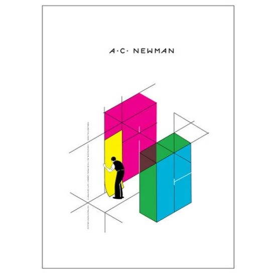 AC Newman Concert Poster by Patent Pending