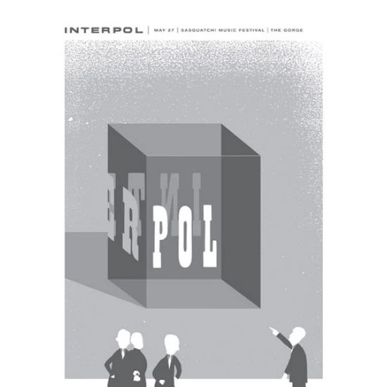 Interpol Sasquatch! Music Festival Concert Poster by Patent Pending (SOLD OUT)