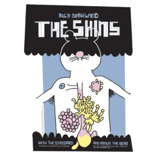 The Shins Concert Poster (Seattle 2002) by Patent Pending