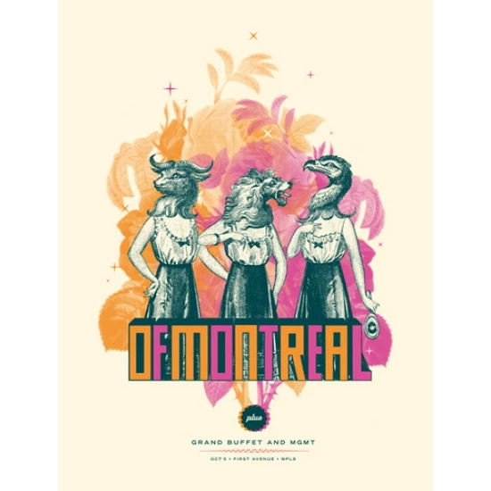 Of Montreal Concert Poster (sold out)