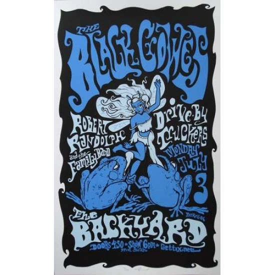 The Black Crowes Concert Poster (Austin 2006) (SOLD OUT)