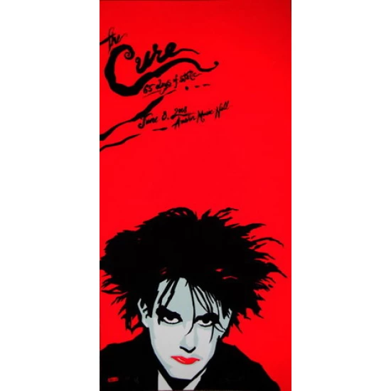 The Cure Concert Poster by Billy Perkins (SOLD OUT)