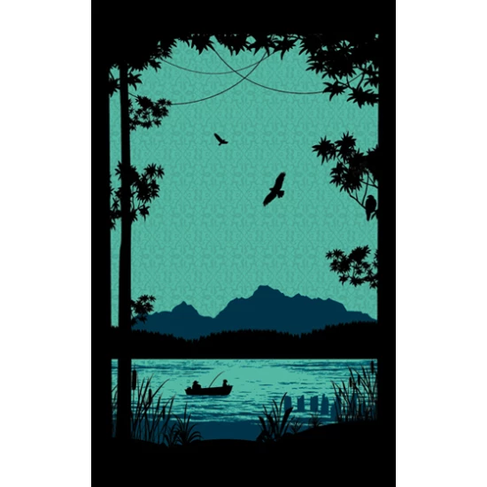 The Early Bird (blue) print by Powerslide Design Co (SOLD OUT)