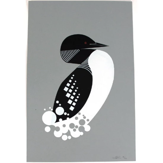 Loon print by Eleanor Grosch (SOLD OUT)