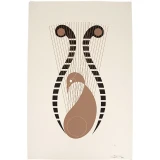 Lyrebird print by Eleanor Grosch