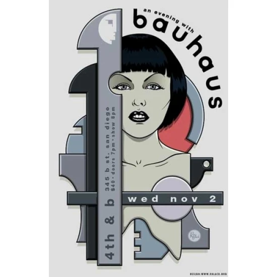 Bauhaus Concert Poster (2005) (SOLD OUT)