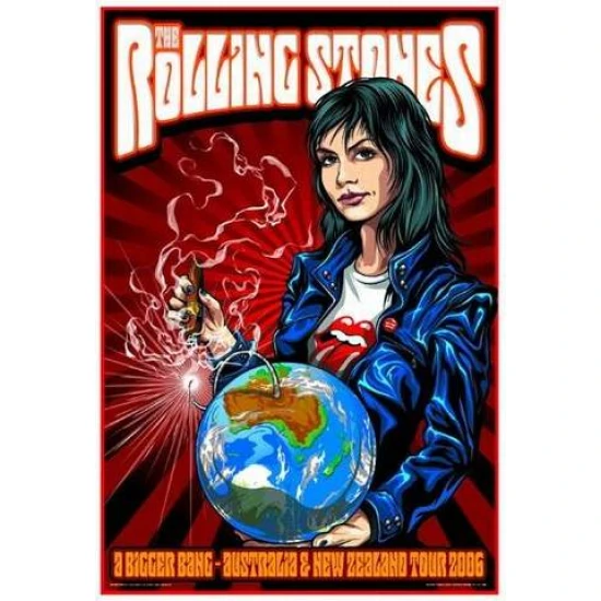 The Rolling Stones Tour Poster by Ken Taylor (SOLD OUT)