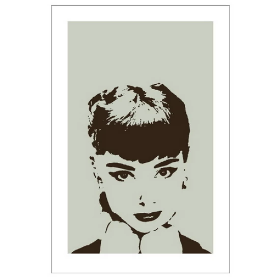 Audrey print by Red Bluff