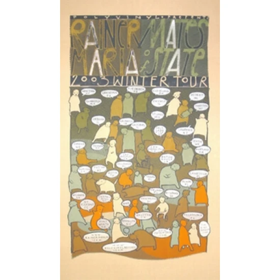 Rainer Maria & Mates of State Concert Poster (SOLD OUT)