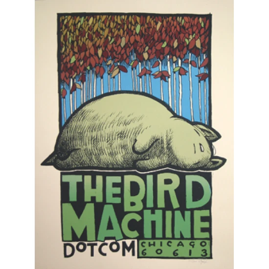The Bird Machine Poster by Jay Ryan (SOLD OUT)