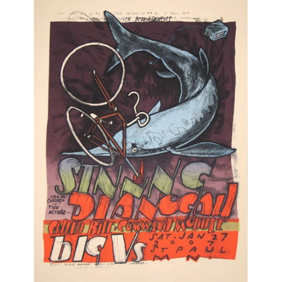Stnnng & Dianogah Concert Poster by Jay Ryan