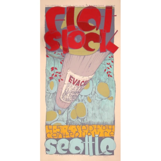 Flatstock 5 Poster by Jay Ryan (SOLD OUT)