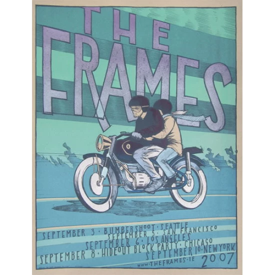 The Frames Concert Poster by Jay Ryan (SOLD OUT)