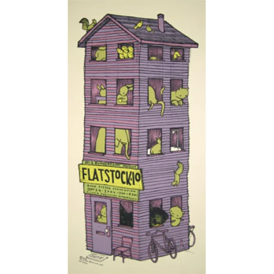 Flatstock 10 Poster by Jay Ryan (SOLD OUT)