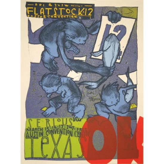 Flatstock 12 Poster by Jay Ryan