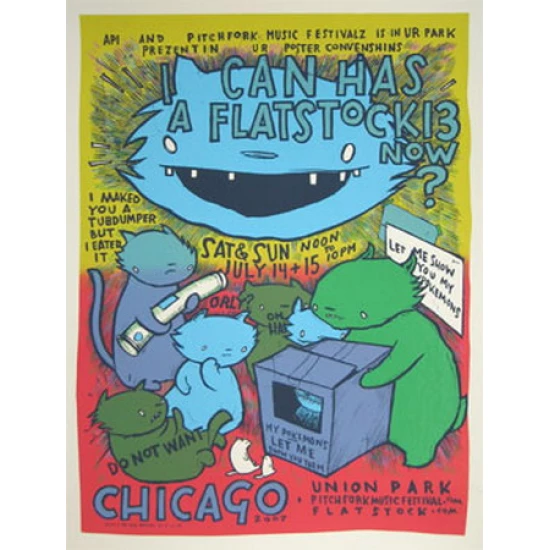 Flatstock 13 Poster by Jay Ryan (SOLD OUT)