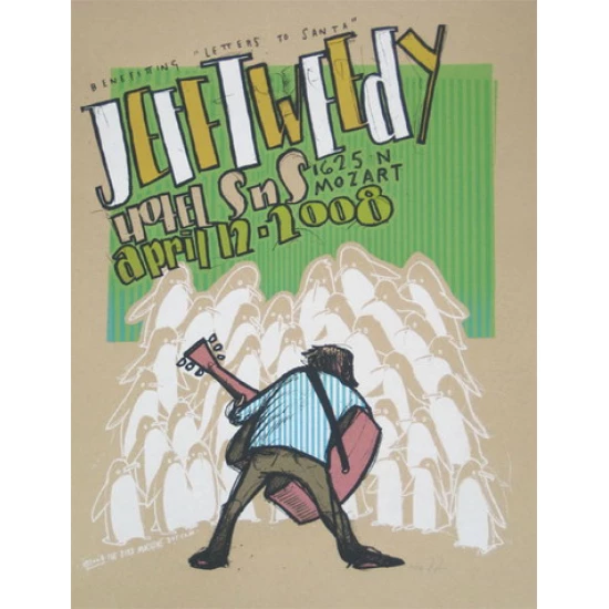Jeff Tweedy 2008 Poster by Jay Ryan