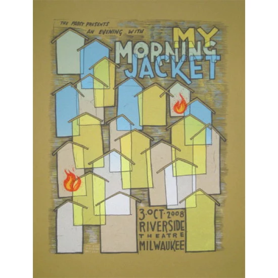 My Morning Jacket Poster by Jay Ryan