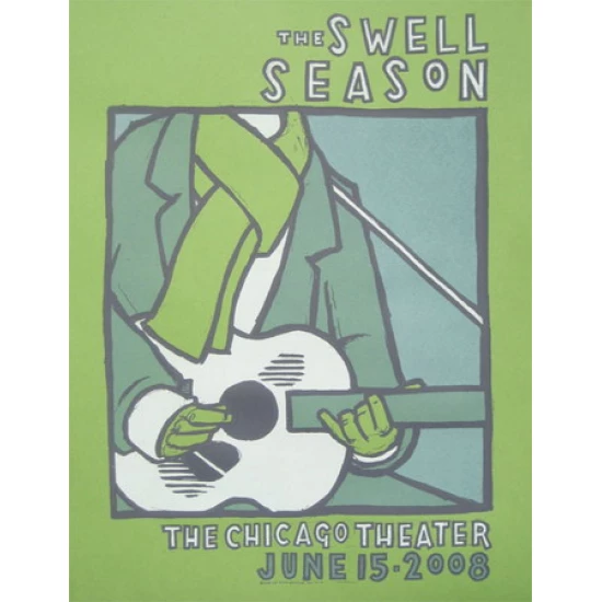 The Swell Season Concert Poster by Jay Ryan (SOLD OUT)