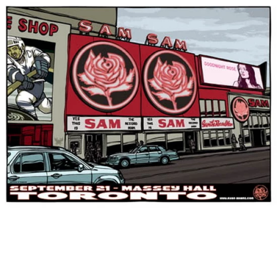Ryan Adams Concert Poster (Toronto - September 21) SOLD OUT
