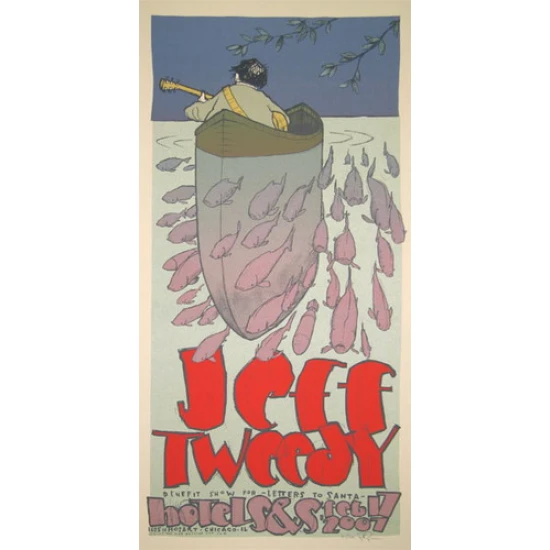 Jeff Tweedy Chicago Concert Poster by Jay Ryan (SOLD OUT)