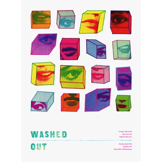 Washed Out New York poster by Scott Campbell