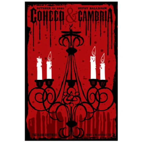 Coheed & Cambria Concert Poster by Todd Slater (SOLD OUT)