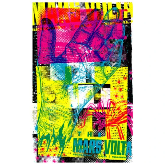 Mars Volta Concert Poster by Todd Slater (SOLD OUT)