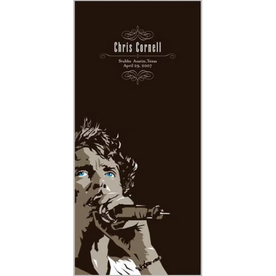 Chris Cornell Concert Poster (SOLD OUT)