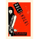 The Pretenders Concert Poster by Billy Perkins
