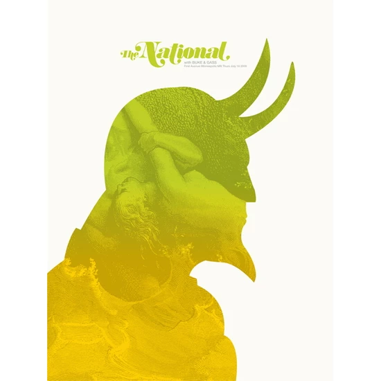 The National Minneapolis Concert Poster by Spike Press (SOLD OUT)