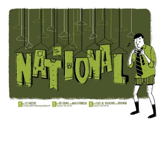 The National NYC Concert Poster by Spike Press (SOLD OUT)