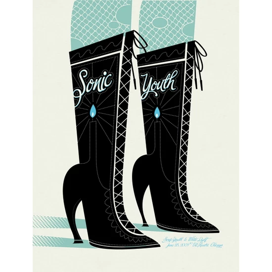Sonic Youth Concert Poster by Spike Press (SOLD OUT)