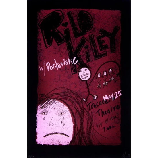 Rilo Kiley Concert Poster (Squad 19)