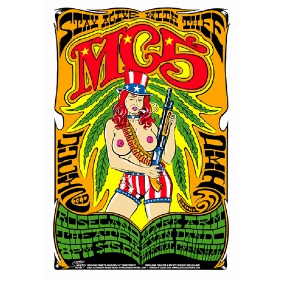 MC5 Concert Poster by Stainboy (SOLD OUT)