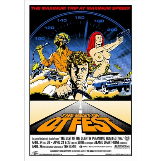 Quentin Tarantino Movie Poster (SOLD OUT)