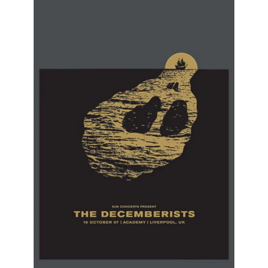The Decemberists Liverpool Concert Poster by Jason Munn (SOLD OUT)