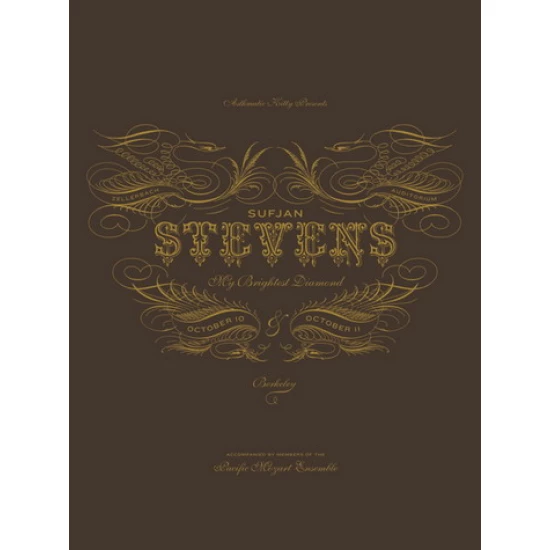 Sufjan Stevens Concert Poster by Jason Munn (SOLD OUT)