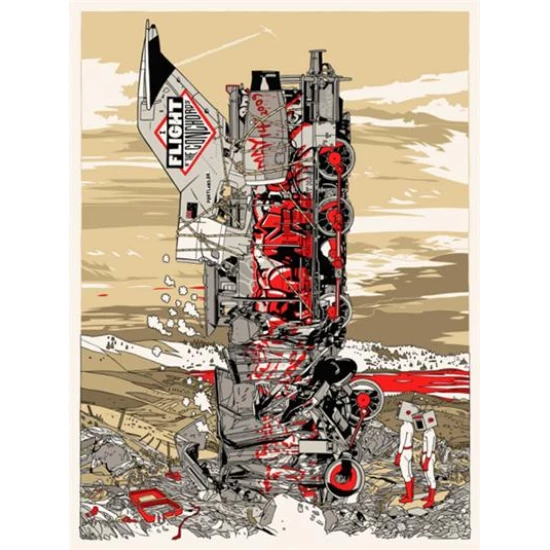 Flight of the Conchords Portland Concert Poster by Tyler Stout (SOLD OUT)