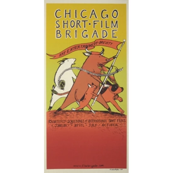 Chicago Short Film Brigade Poster by Diana Sudyka (SOLD OUT)